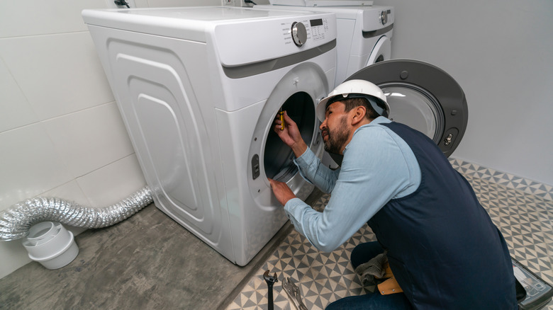 Gardena washer- dryer installation